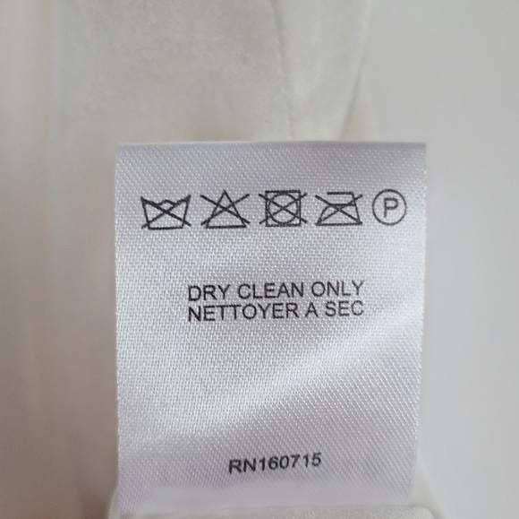 Retrofête Diane Embellished Satin Mini Dress, Size Large, White, NWT - Picture 16 of 16